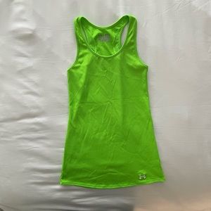 Under Armour Bright Green Racerback Top